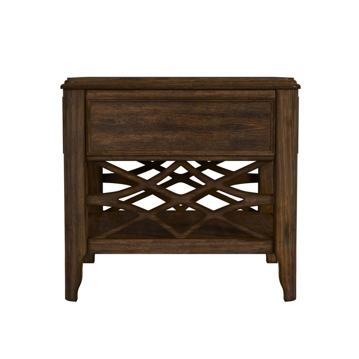 Phillipe End Table in Cherry
