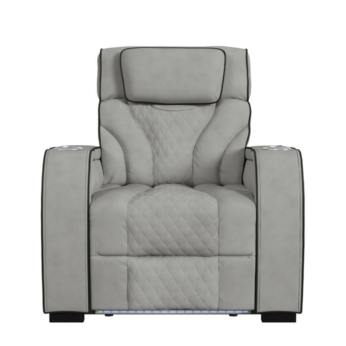 Blitz Motion Recliner with LED - Tony’s Furniture Store & Linen (GA) - Multi Location