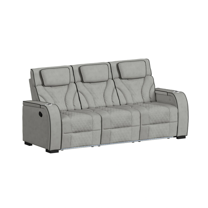 Blitz Motion Sofa with DDT, Reading Light, Wireless Charger and LED - Tony’s Furniture Store & Linen (GA) - Multi Location