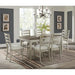 Farmington Dining Set in Medium Brown and Washed Stone - Tony’s Furniture Store & Linen (GA) - Multi Location