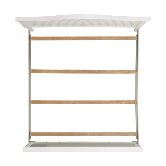 Kona Bedroom Set with 2 Nightstands in White - Tony’s Furniture Store & Linen (GA) - Multi Location