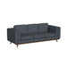 Venus Sofa with Cherry Finished Wooden Front - Tony’s Furniture Store & Linen (GA) - Multi Location