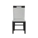 Transcend Side Chair with Light Grey Fabric in Charcoal (2 Per Carton) - Tony’s Furniture Store & Linen (GA) - Multi Location