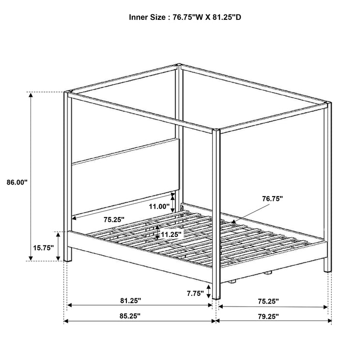 Monroe Eastern King Bed - Tony’s Furniture Store & Linen (GA) - Multi Location