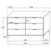Kendall 5 Pc Bedroom Set - Tony’s Furniture Store & Linen (GA) - Multi Location