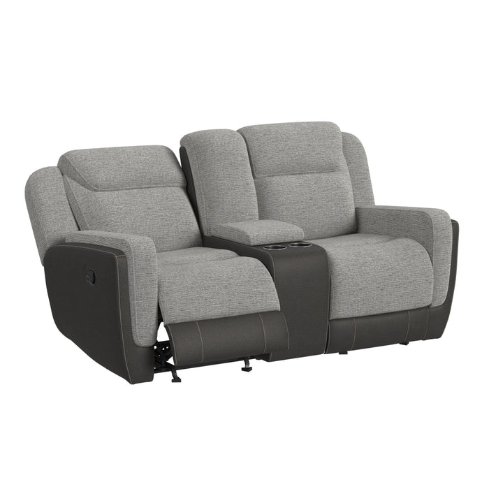 Hornet Motion Glider Loveseat with Console - Tony’s Furniture Store & Linen (GA) - Multi Location