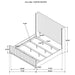 Natasha California King Bed - Tony’s Furniture Store & Linen (GA) - Multi Location