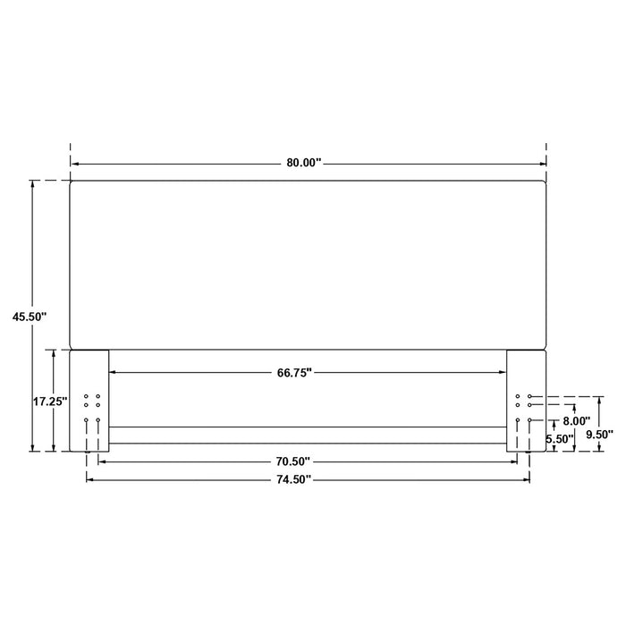 Pirro Eastern / California King Headboard - Tony’s Furniture Store & Linen (GA) - Multi Location