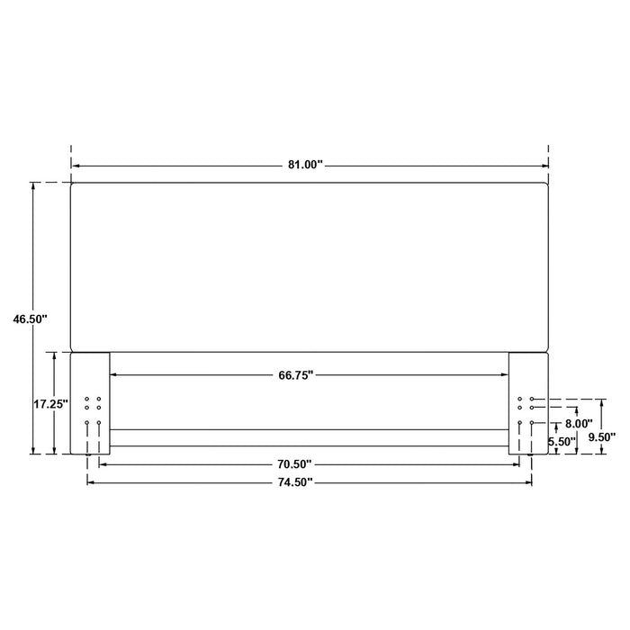 Izzy Eastern / California King Headboard - Tony’s Furniture Store & Linen (GA) - Multi Location