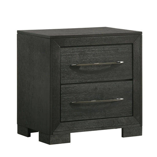 Allan 2-Drawer Nightstand in Black - Tony’s Furniture Store & Linen (GA) - Multi Location