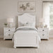 Kona Bedroom Set with 2 Nightstands in White - Tony’s Furniture Store & Linen (GA) - Multi Location