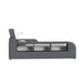 Valari Transformer Bed with Electronic Features in Grey PU - Tony’s Furniture Store & Linen (GA) - Multi Location