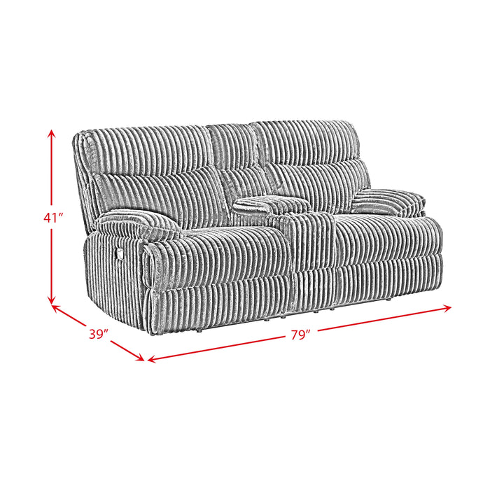 Admiral Living Room Set in Masis Black - Tony’s Furniture Store & Linen (GA) - Multi Location