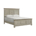 Farmington Panel Bed in Medium Brown and Washed Stone - Tony’s Furniture Store & Linen (GA) - Multi Location