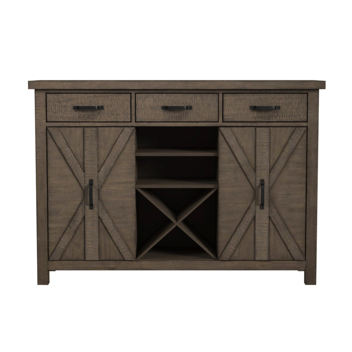 Yellowstone Server in Medium Brown - Tony’s Furniture Store & Linen (GA) - Multi Location