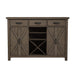 Yellowstone Server in Medium Brown - Tony’s Furniture Store & Linen (GA) - Multi Location