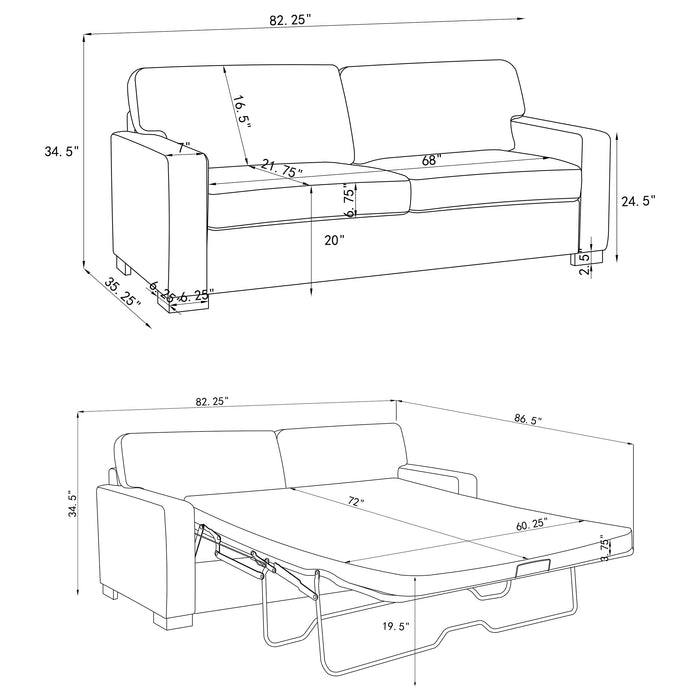 Simpson Sleeper Sofa - Tony’s Furniture Store & Linen (GA) - Multi Location