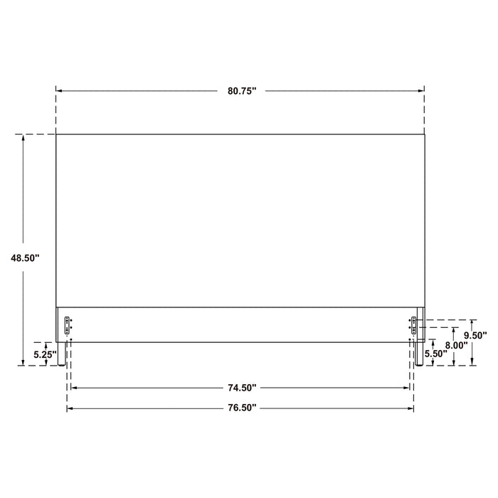 Zyla Eastern King Headboard - Tony’s Furniture Store & Linen (GA) - Multi Location