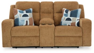 Kanlow Reclining Loveseat with Console - Tony’s Furniture Store & Linen (GA) - Multi Location
