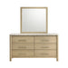 Jonas Dresser and Mirror Set in Natural - Tony’s Furniture Store & Linen (GA) - Multi Location