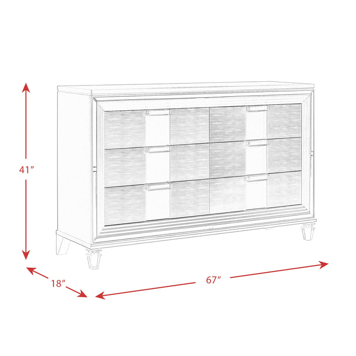 Twenty Nine Dresser White - Tony’s Furniture Store & Linen (GA) - Multi Location