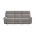 Jackpot P1 Sofa with Heat Massage in Explore Light Grey - Tony’s Furniture Store & Linen (GA) - Multi Location