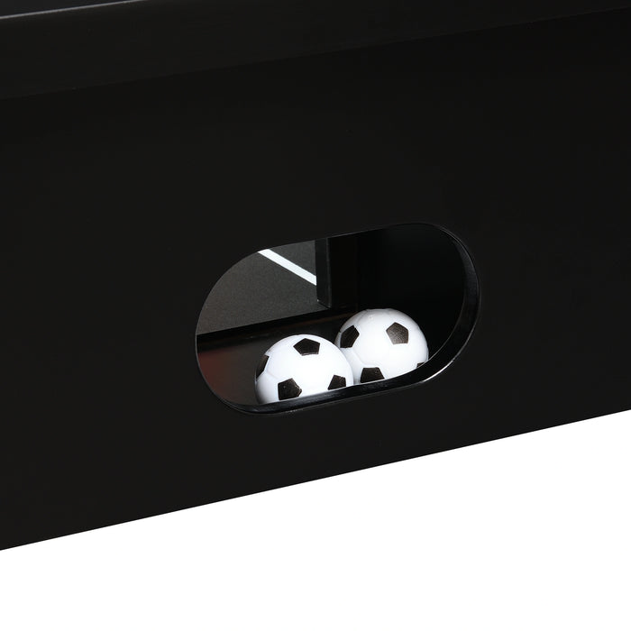 Giga Foosball Table (SSG-110601) Black Foosball Table - Tony’s Furniture Store & Linen (GA) - Multi Location
