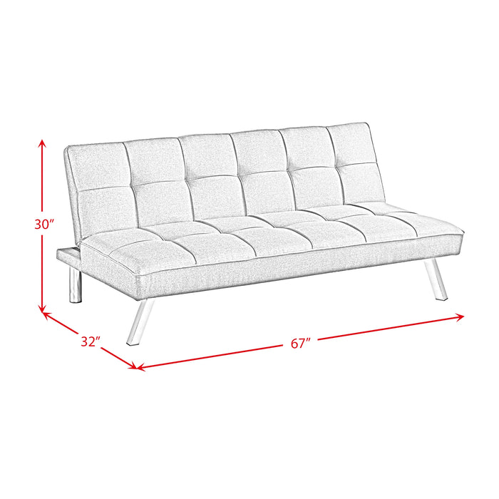 Smash Sleeper Sofa in Sandra Grey