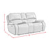 Atlantis Power Motion Loveseat with Power Motion Head Recliner & Console in Heritage Brown - Tony’s Furniture Store & Linen (GA) - Multi Location