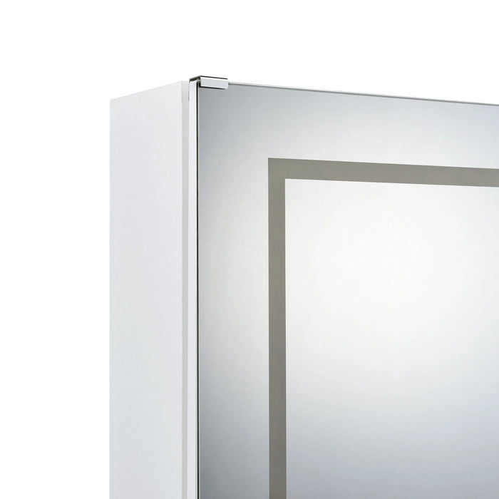 Vancouver Floor Mirror With Storage in White - Tony’s Furniture Store & Linen (GA) - Multi Location