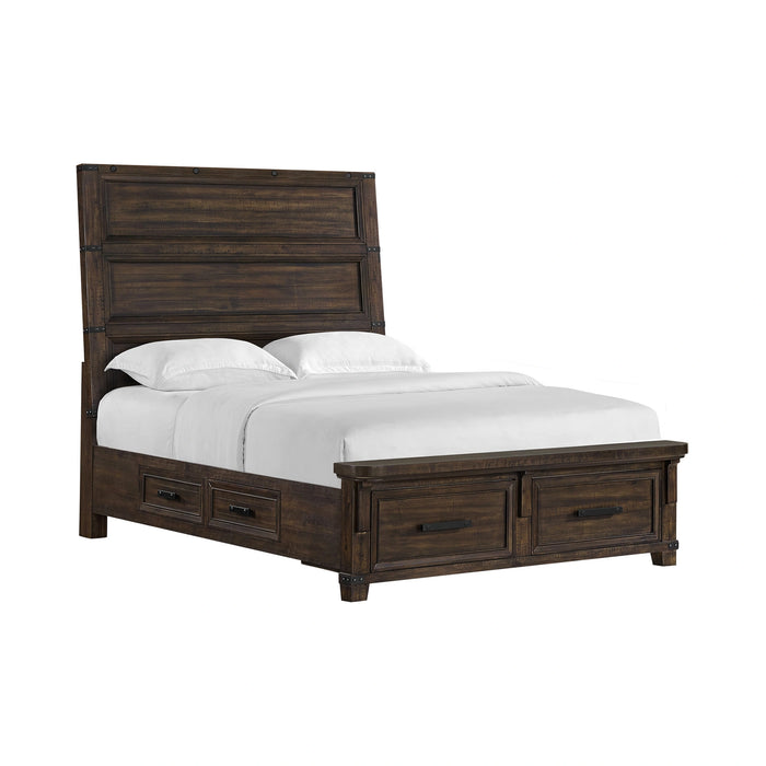 Colorado City Storage Bed in Charcoal - Tony’s Furniture Store & Linen (GA) - Multi Location