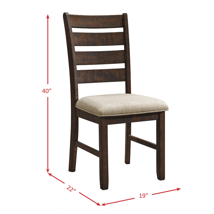 Jax Side Chair (2 Per Pack) in Cherry - Tony’s Furniture Store & Linen (GA) - Multi Location