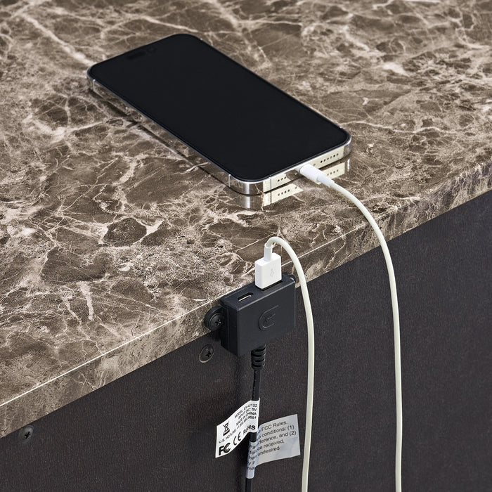 Cadenza Nightstand with USB-C in Brown - Tony’s Furniture Store & Linen (GA) - Multi Location