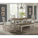 Farmington Dining Set in Medium Brown and Washed Stone - Tony’s Furniture Store & Linen (GA) - Multi Location