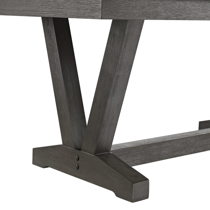 Everdeen Dining Set in Charcoal - Tony’s Furniture Store & Linen (GA) - Multi Location