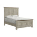 Farmington Panel Bed in Medium Brown and Washed Stone - Tony’s Furniture Store & Linen (GA) - Multi Location