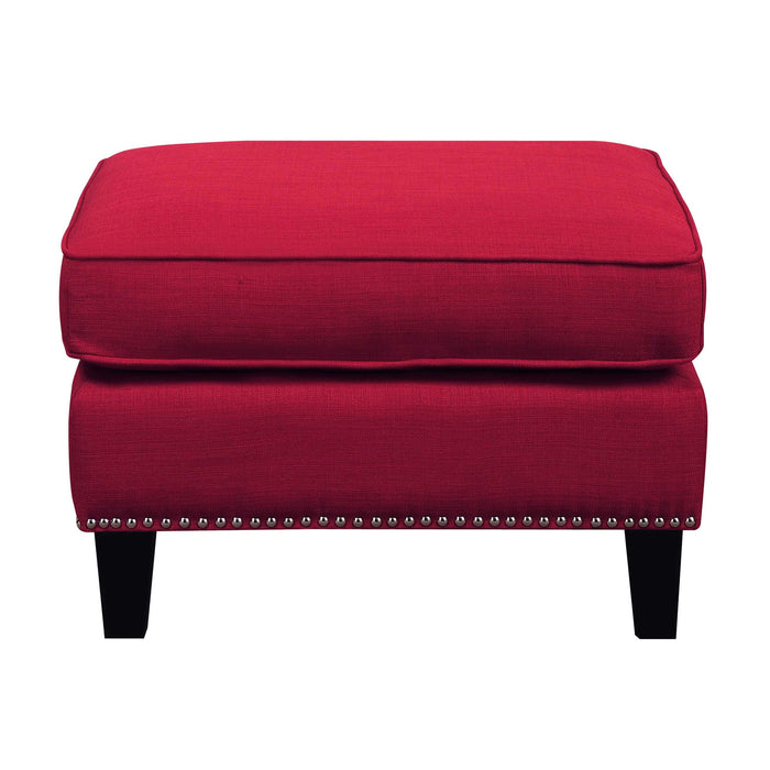 Erica 497 Ottoman W/Chrome Nail (ISTA 3) - Tony’s Furniture Store & Linen (GA) - Multi Location