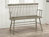 JERIMIAH SPINDLEBACK BENCH GREY - Tony’s Furniture Store & Linen (GA) - Multi Location