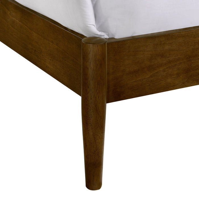 Malibu Bedroom Set with 2 Nightstands in Walnut - Tony’s Furniture Store & Linen (GA) - Multi Location