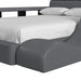 Valari Lounge Chair in Grey PU - Tony’s Furniture Store & Linen (GA) - Multi Location
