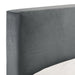 Brookhaven UPH Bed in Grey Velvet - Tony’s Furniture Store & Linen (GA) - Multi Location