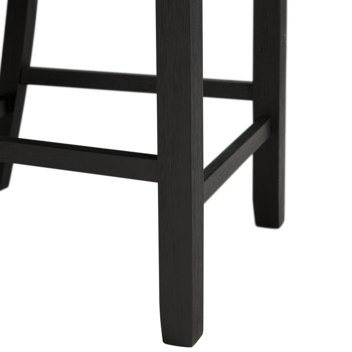 Martin Side Chair with Grey Fabric - Black Finish (2 Per Carton) - Tony’s Furniture Store & Linen (GA) - Multi Location