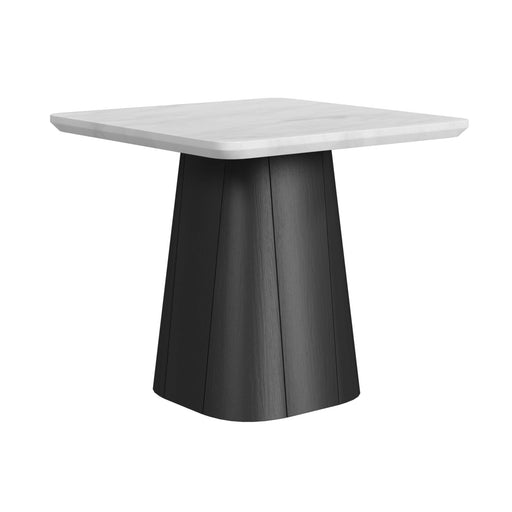 Edison End Table in White and Black - Tony’s Furniture Store & Linen (GA) - Multi Location