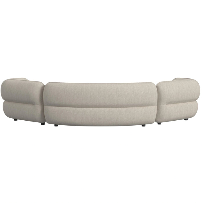 Four Seasons Sectional Set in Woolen Camel with 6 Pillows - Tony’s Furniture Store & Linen (GA) - Multi Location
