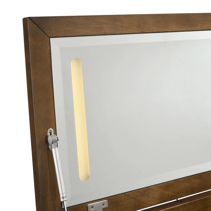 Malibu Dressing Table in Walnut - Tony’s Furniture Store & Linen (GA) - Multi Location