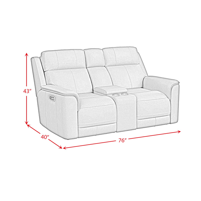 Mustang P3 Loveseat with Console in Aline - Tony’s Furniture Store & Linen (GA) - Multi Location