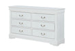 Crown Mark Louis Philip Dresser in White image