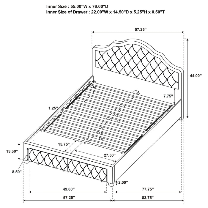 Ashleigh Full Bed - Tony’s Furniture Store & Linen (GA) - Multi Location
