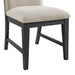 Axel Dining Chair with Light Grey Fabric in Espresso (2 Per Carton) - Tony’s Furniture Store & Linen (GA) - Multi Location