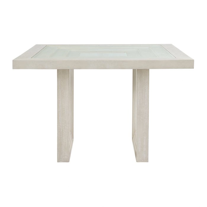 Avalanche Square Counter Table in Antique White - Tony’s Furniture Store & Linen (GA) - Multi Location